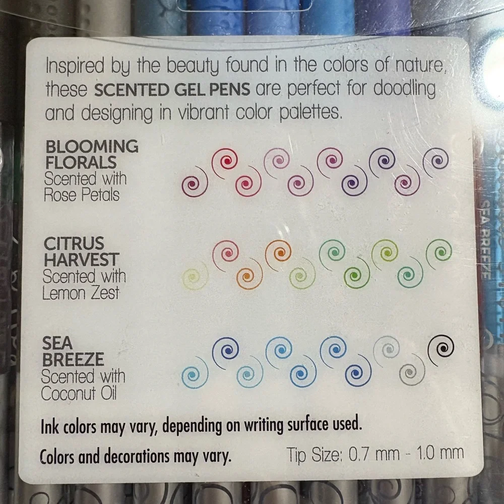 Scribble Stuff Scented Gel Pens Set - Picture 3 of 3